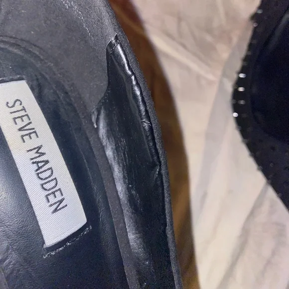 Steve Madden punk rock studs heels 9.5 - Picture 2 of 6